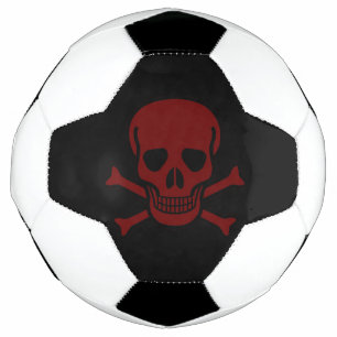 Balón De Fútbol Huesos y calavera