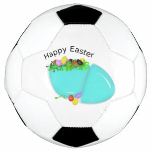 BALÓN DE FÚTBOL HUEVO "FELIZ"