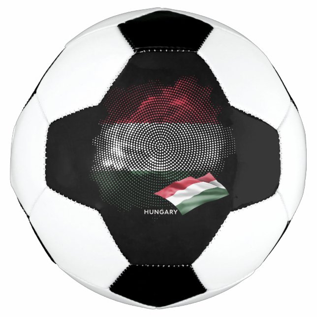Balón De Fútbol Hungary flag (Anverso)