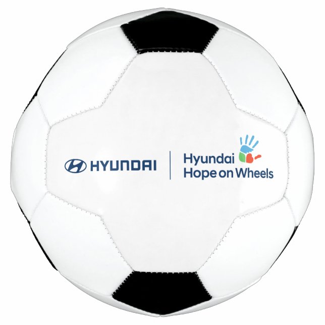 Balón De Fútbol Hyundai & Hope on Wheels Soccer Ball (Anverso)