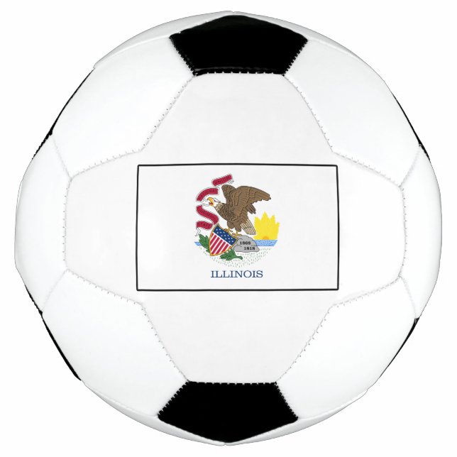 Balón De Fútbol Illinois (Anverso)