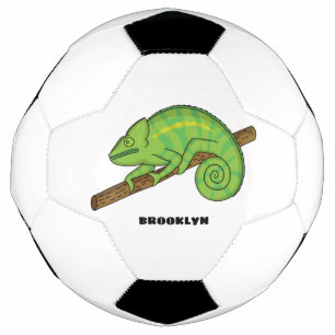 Balón De Fútbol Ilustracion Chameleon de Parson