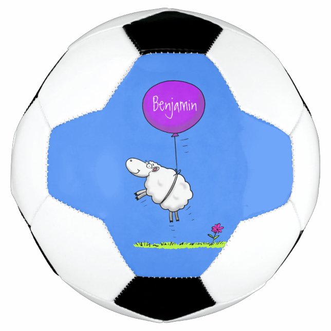 Balón De Fútbol Ilustracion de humor de personalizado de globo de  (Anverso)