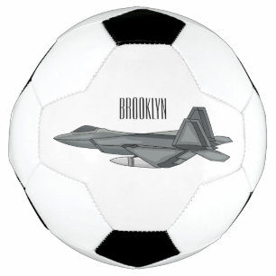Balón De Fútbol Ilustracion de personalizado de aviones de combate