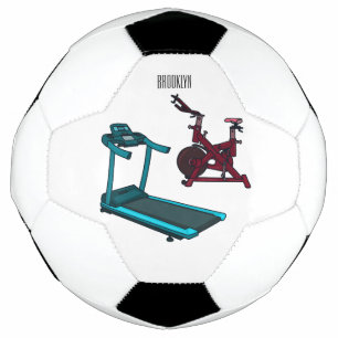 Balón De Fútbol Ilustracion de personalizado de bicicletas de hila