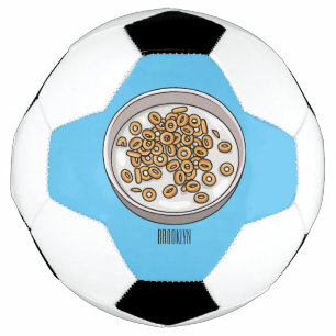 Balón De Fútbol Ilustracion de personalizado de cereales
