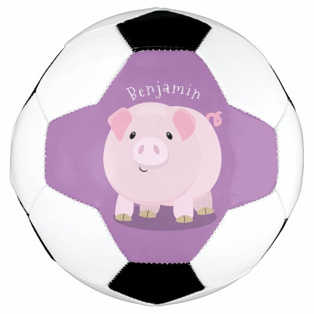 Balón De Fútbol Ilustracion de personalizado de costillar de cacer (Anverso)