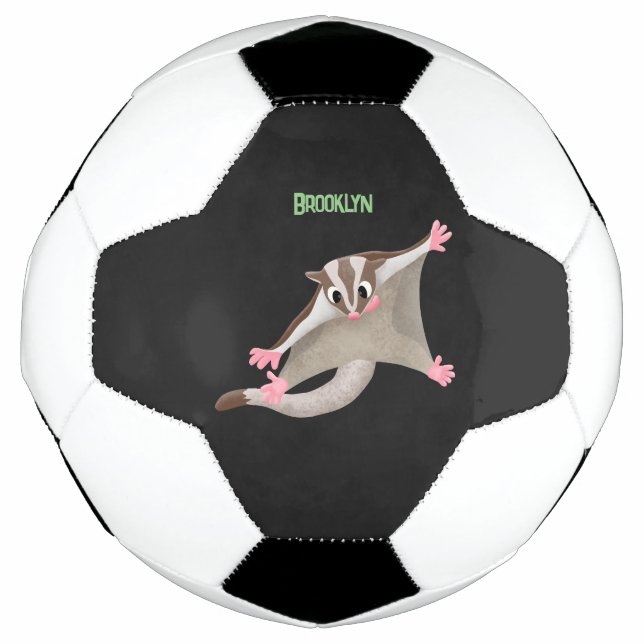Balón De Fútbol Ilustracion de personalizado de deslizador de azúc (Anverso)