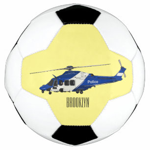 Balón De Fútbol Ilustracion de personalizado de helicópteros de la