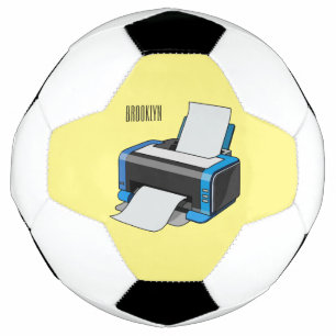 Balón De Fútbol Ilustracion de personalizado de impresora