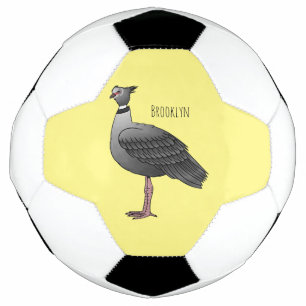 Balón De Fútbol Ilustracion de personalizado de pájaro silvestre d