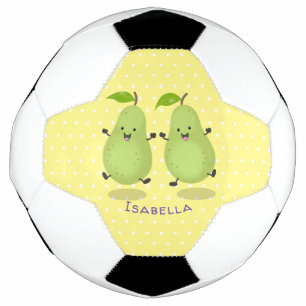 Balón De Fútbol Ilustracion de personalizado de par de pera cúpula