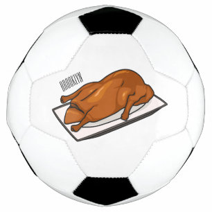 Balón De Fútbol Ilustracion de personalizado de pato de Peking