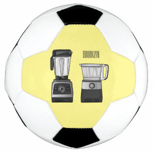 Balón De Fútbol Ilustracion de personalizado de procesador y mezcl