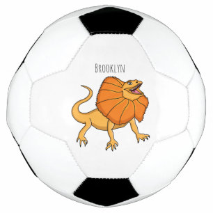 Balón De Fútbol ilustracion de personalizado naranja