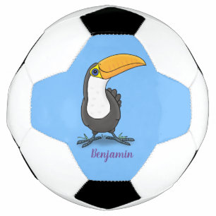 Balón De Fútbol Ilustracion de personalizado toscano feliz