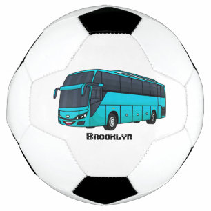 Balón De Fútbol Ilustracion moderno de personalizado de autobús de