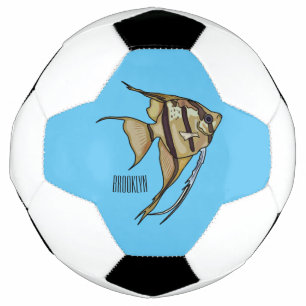 Balón De Fútbol Ilustracion personalizado de Angelfish