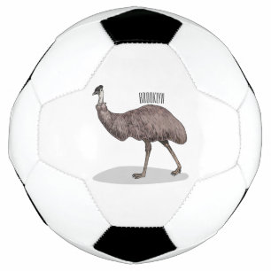 Balón De Fútbol Ilustracion personalizado de aves de la Uem