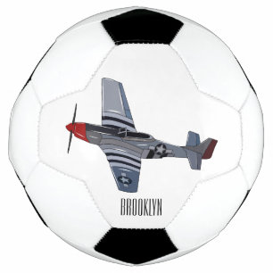 Balón De Fútbol Ilustracion personalizado de bombarderos