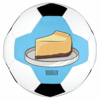 Balón De Fútbol Ilustracion personalizado de Cheesecake