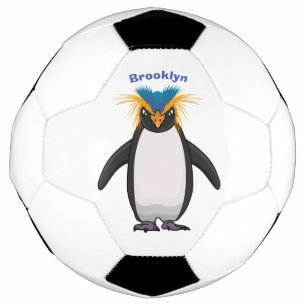 Balón De Fútbol Ilustracion personalizado de los macarrones de pin