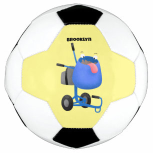 Balón De Fútbol Ilustracion personalizado de mezclador de cemento