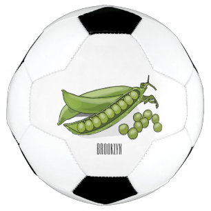 Balón De Fútbol Ilustracion personalizado de Pea