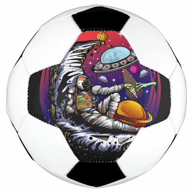 Balón De Fútbol imán de piedra (Anverso)