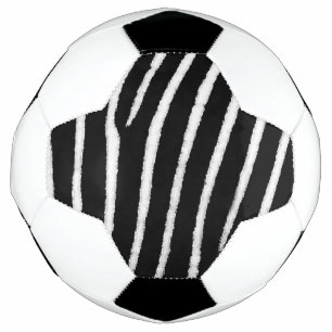 Balón De Fútbol Impresión de cebra