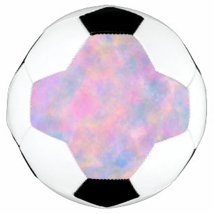 Balón De Fútbol Impresionante combinación de colores pastel 