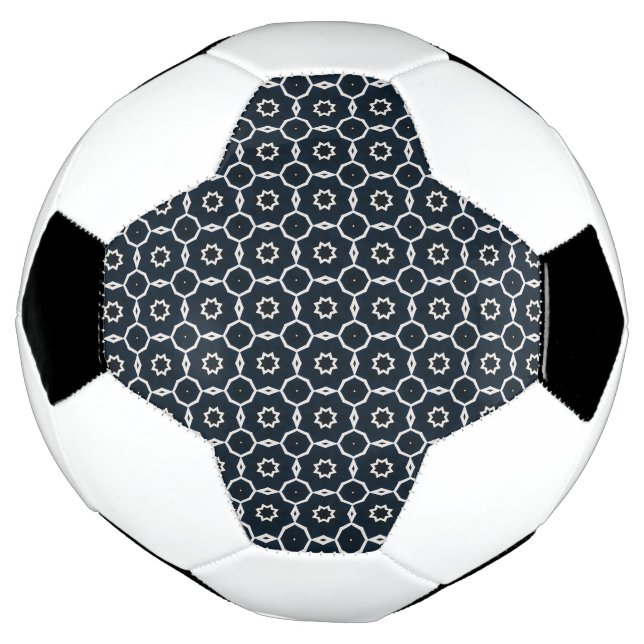 Balón De Fútbol Impreso geométrico (Girado)