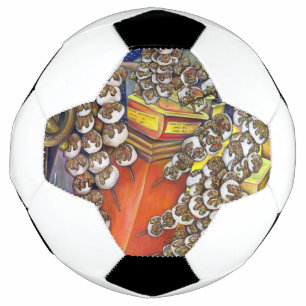 Balón De Fútbol Intersección entre el espacio y el comercio