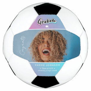 Balón De Fútbol Invitación de graduación