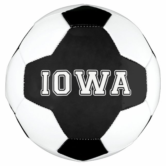 Balón De Fútbol Iowa (Anverso)