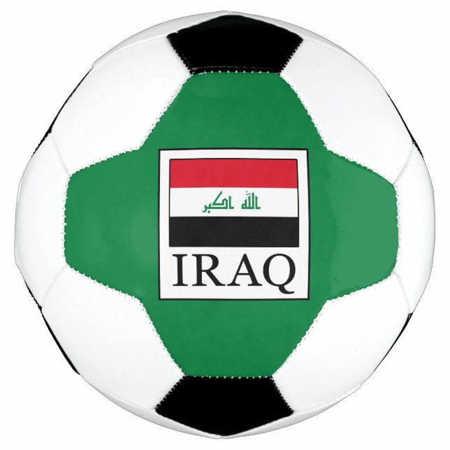 Balón De Fútbol Iraq (Anverso)