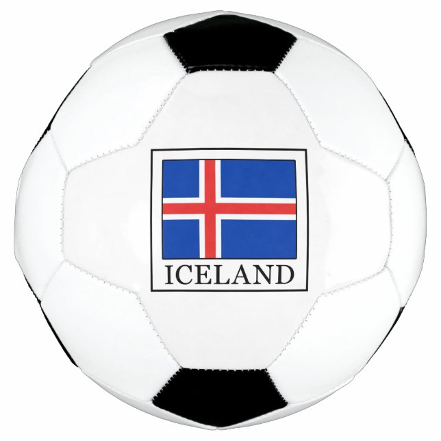 Balón De Fútbol Islandia (Anverso)