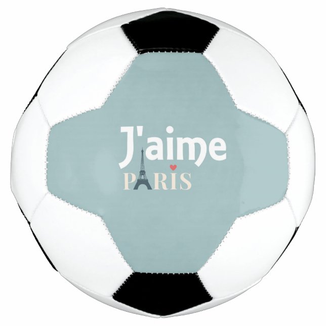 Balón De Fútbol J'aime Paris Soccer Ball (Anverso)