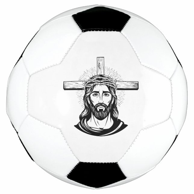 Balón De Fútbol Jesucristo (Anverso)