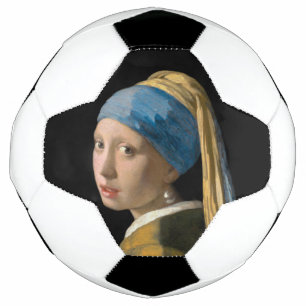 Balón De Fútbol Johannes Vermeer, Chica de Pearl Earring