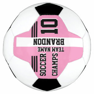 Balón De Fútbol jugador de fútbol campeón blanco rosa jugador depo