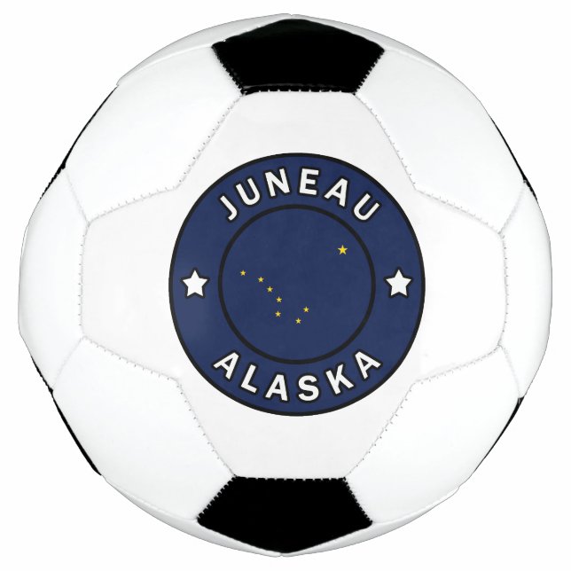 Balón De Fútbol Juneau Alaska (Anverso)
