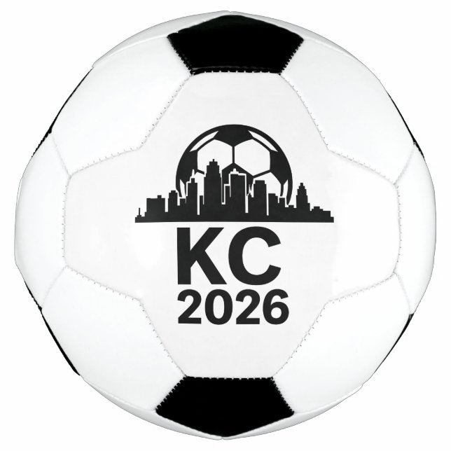 BALÓN DE FÚTBOL KANSAS CITY SKYLINE 2026 SOCCER (Anverso)