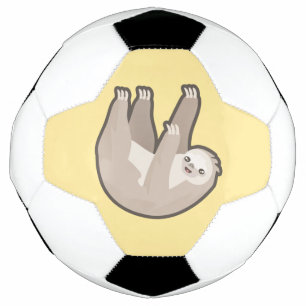 Balón De Fútbol Kawaii Sloth