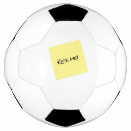 Balón De Fútbol Kick Me Sticky Note Prank Funny