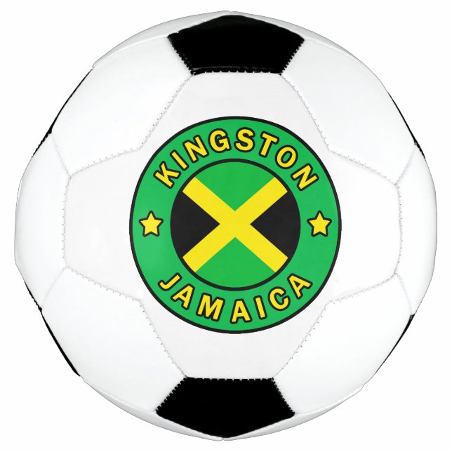 Balón De Fútbol Kingston Jamaica (Anverso)