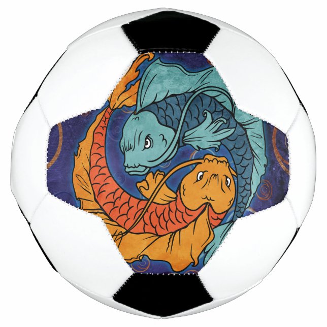Balón De Fútbol Koi Fish (Anverso)
