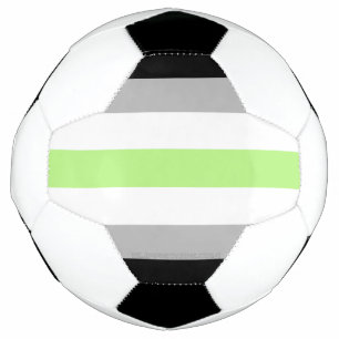 Balón De Fútbol La bandera del orgullo de género de SlipperyJoe ob