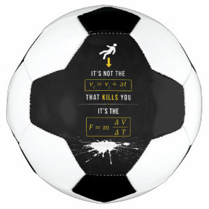 Balón De Fútbol La flecha audaz de la broma de física de alto cont