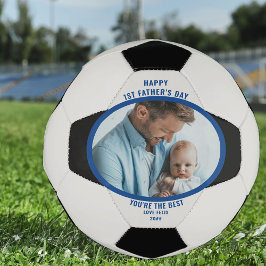 Balón De Fútbol La foto del Día del Primer Padre de la bola de fút